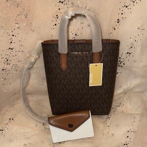 Michael Kors Vincent XSmall Canvas Crossbody